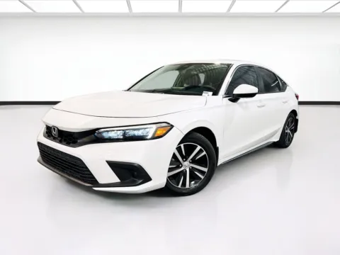 White 2024 Honda Civic Hatchback LX for sale in Chandler, AZ