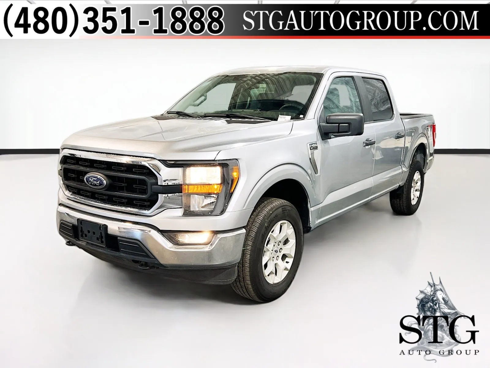 Silver 2023 Ford F-150 XLT for sale in Chandler, AZ
