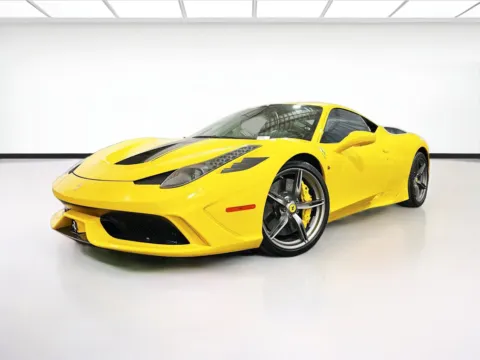 Yellow 2014 Ferrari 458 Italia Speciale for sale in Chandler, AZ