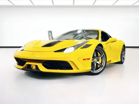 Yellow 2014 Ferrari 458 Italia Speciale for sale in Chandler, AZ
