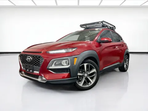 Red 2021 Hyundai Kona Limited for sale in Chandler, AZ