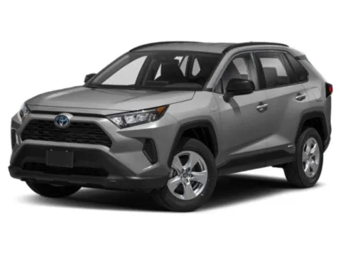 Black 2021 Toyota RAV4 Hybrid LE for sale in Chandler, AZ