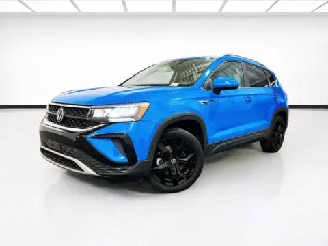 Blue 2023 Volkswagen Taos SE for sale in Chandler, AZ