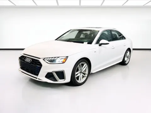 White 2024 Audi A4 Sedan S line Premium Plus for sale in Chandler, AZ