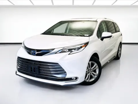 Red 2024 Toyota Sienna Platinum for sale in Chandler, AZ