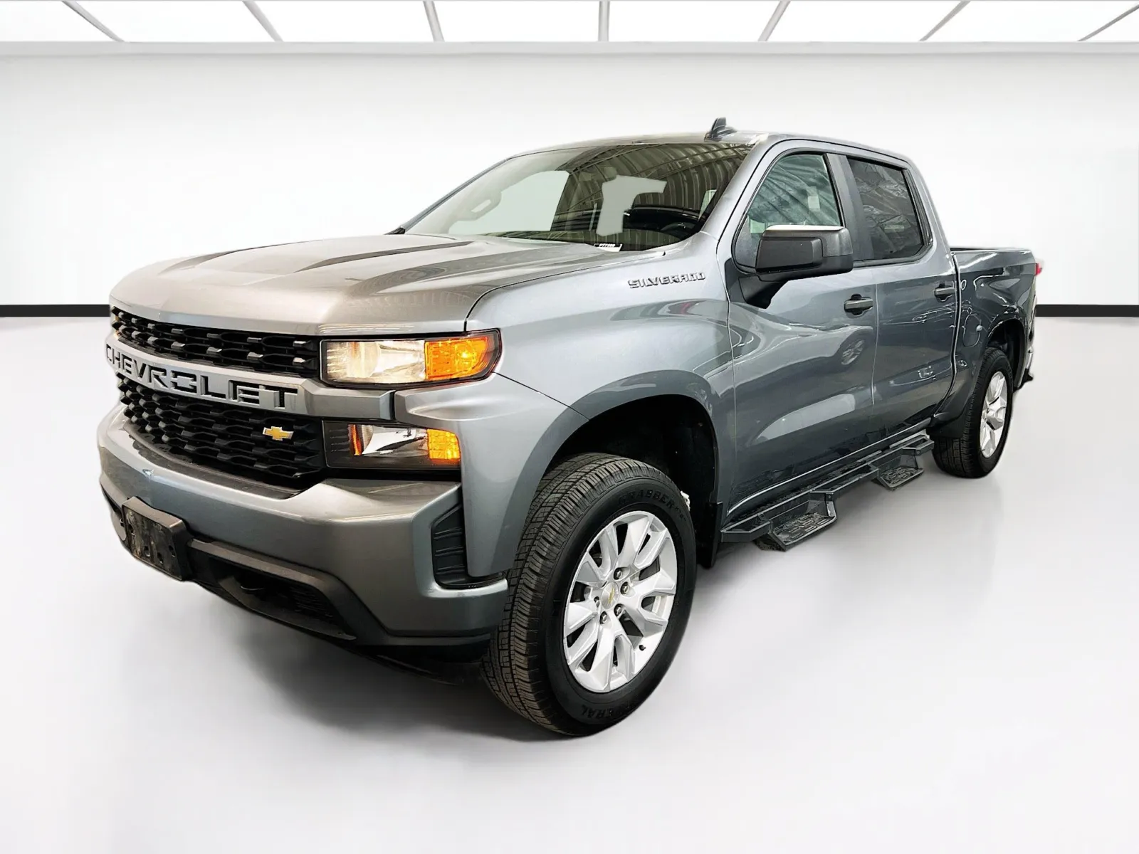 Gray 2021 Chevrolet Silverado 1500 Custom for sale in Chandler, AZ