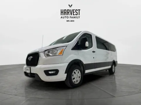 White 2022 Ford Transit 350 Passenger Van XLT w/Low Roof Van 3D for sale in Wahoo, NE