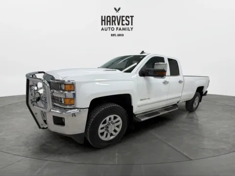 White 2016 Chevrolet Silverado 3500 HD Double Cab LTZ Pickup 4D 8 ft for sale in Wahoo, NE