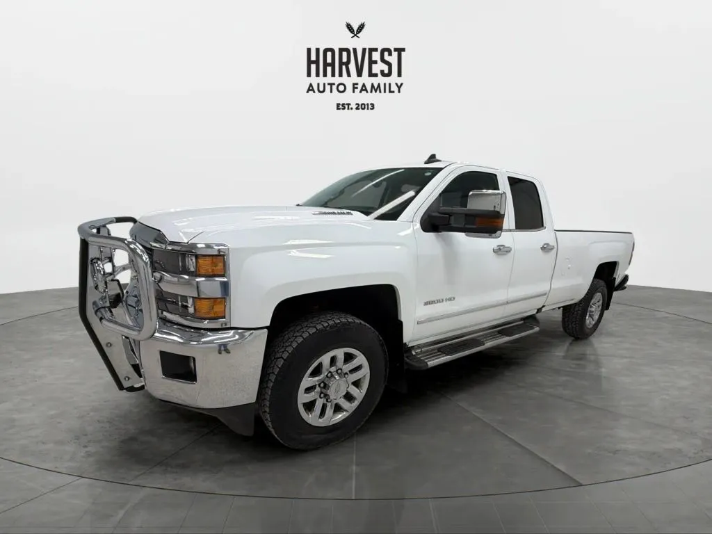 White 2016 Chevrolet Silverado 3500 HD Double Cab LTZ Pickup 4D 8 ft for sale in Wahoo, NE