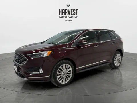 Red 2020 Ford Edge Titanium Sport Utility 4D for sale in Wahoo, NE
