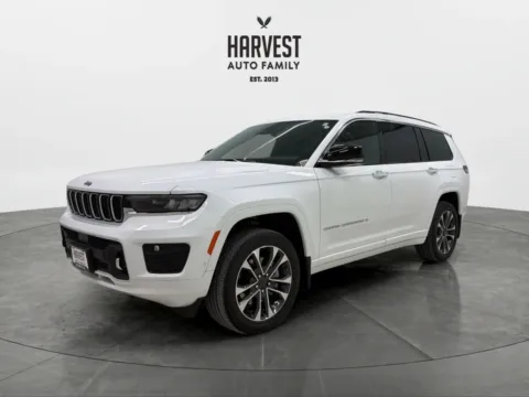 White 2023 Jeep Grand Cherokee L Overland Sport Utility 4D for sale in Wahoo, NE