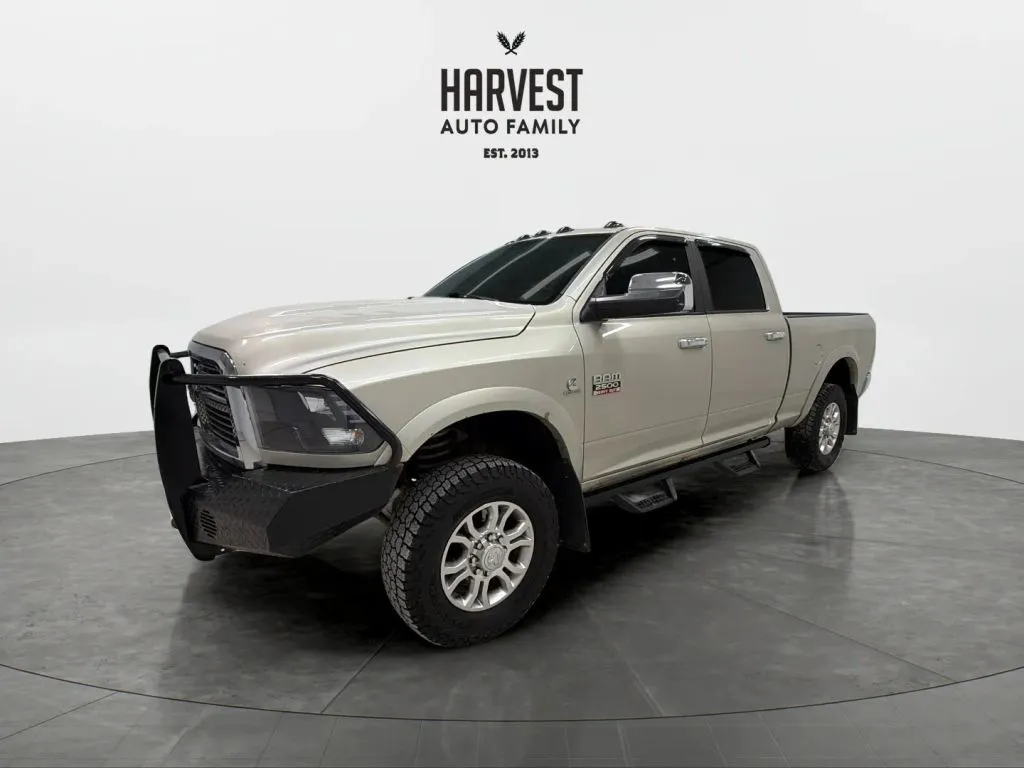 Silver 2010 Dodge Ram 2500 Crew Cab Laramie Pickup 4D 6 1/3 ft for sale in Wahoo, NE