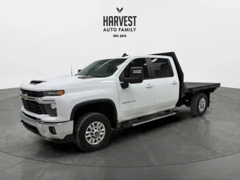 White 2024 Chevrolet Silverado 2500 HD Crew Cab LT Pickup 4D 8 ft for sale in Wahoo, NE