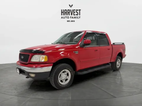 Red 2001 Ford F-150 SuperCrew Cab Short Bed 4D for sale in Wahoo, NE