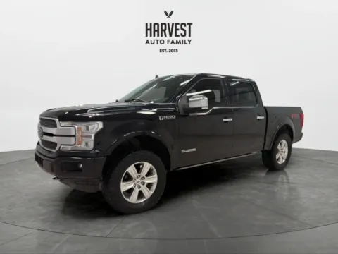 Black 2018 Ford F-150 SuperCrew Cab Platinum Pickup 4D 5 1/2 ft for sale in Wahoo, NE