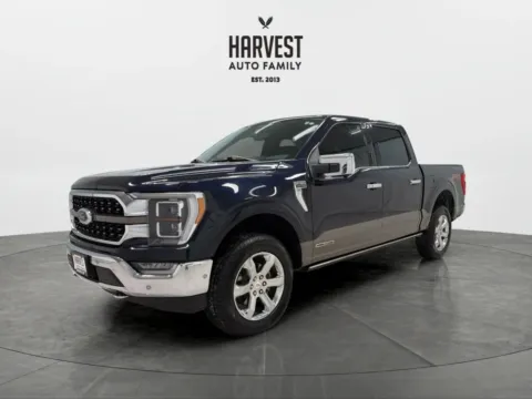 Blue 2021 Ford F-150 SuperCrew Cab King Ranch Pickup 4D 5 1/2 ft for sale in Wahoo, NE