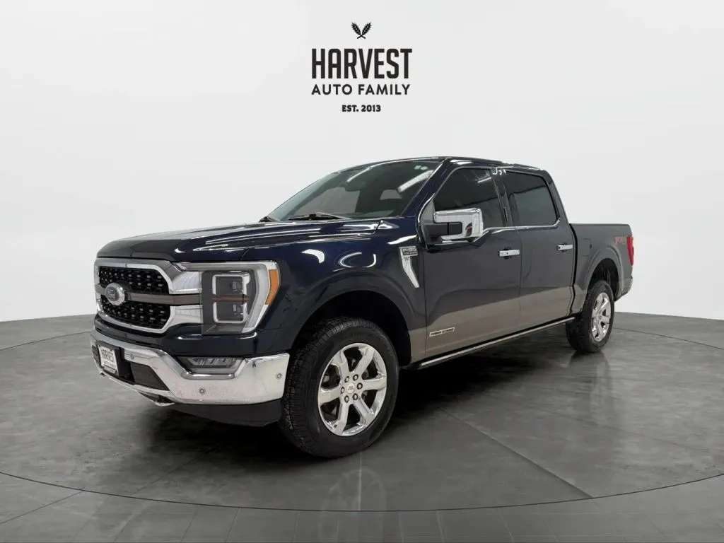 Blue 2021 Ford F-150 SuperCrew Cab King Ranch Pickup 4D 5 1/2 ft for sale in Wahoo, NE