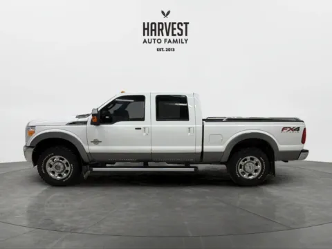 Photos of 2012 Ford F250 Super Duty Crew Cab Lariat Pickup 4D 6 3/4 ft for sale in Wahoo, NE at Harvest Auto Family