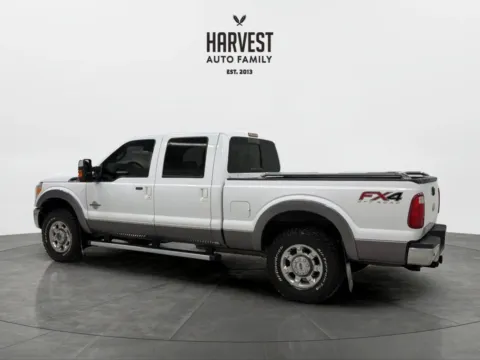 Another view of 2012 Ford F250 Super Duty Crew Cab Lariat Pickup 4D 6 3/4 ft for sale in Wahoo, NE at Harvest Auto Family