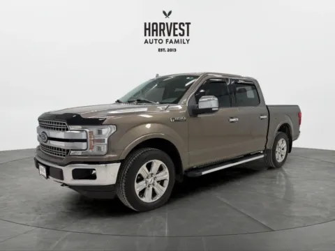 Gray 2018 Ford F-150 SuperCrew Cab Lariat Pickup 4D 5 1/2 ft for sale in Wahoo, NE