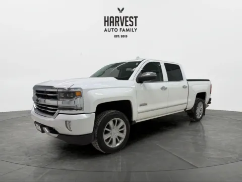 White 2017 Chevrolet Silverado 1500 Crew Cab High Country Pickup 4D 5 3/4 ft for sale in Wahoo, NE