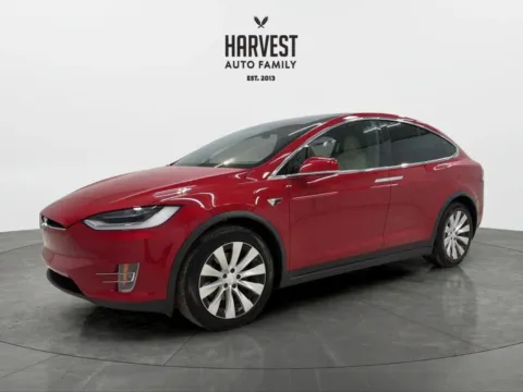 Red 2021 Tesla Model X Long Range Plus Sport Utility 4D for sale in Wahoo, NE