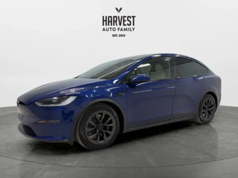 Blue 2024 Tesla Model X Standard Sport Utility 4D for sale in Wahoo, NE