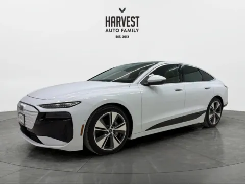 White 2025 Audi A6 Sportback e-tron Prestige Sedan 4D for sale in Wahoo, NE