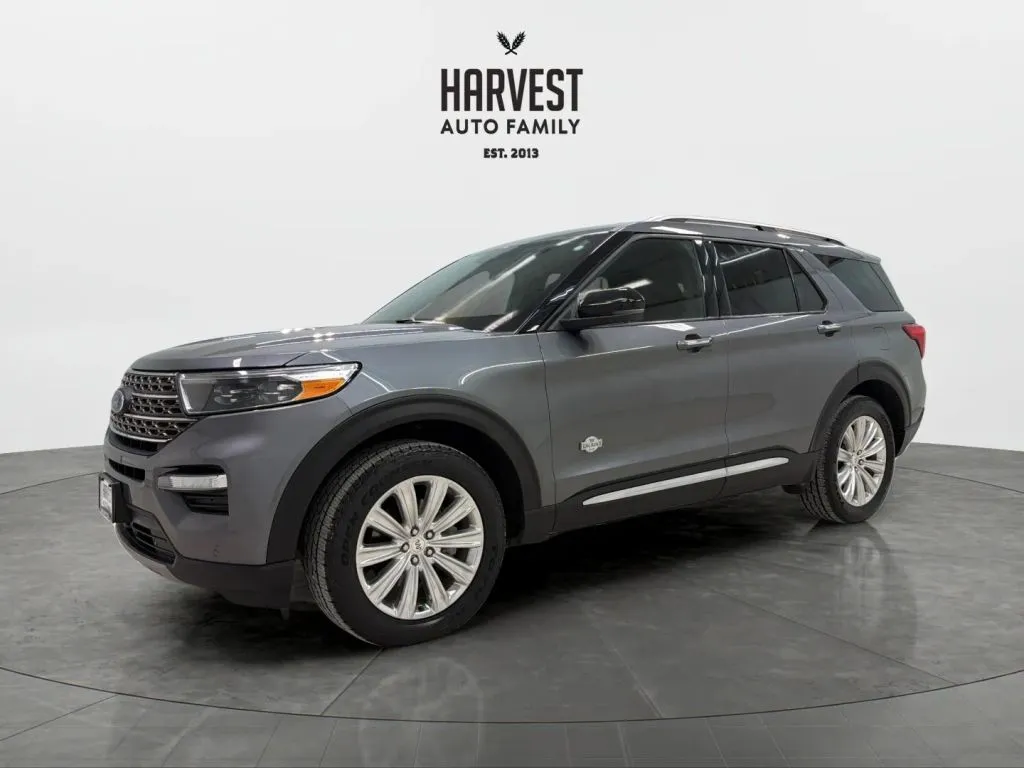 Gray 2022 Ford Explorer King Ranch Sport Utility 4D for sale in Wahoo, NE