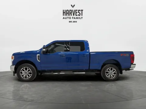 Photos of 2022 Ford F250 Super Duty Crew Cab Lariat Pickup 4D 6 3/4 ft for sale in Wahoo, NE at Harvest Auto Family