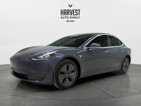 Gray 2019 Tesla Model 3 Mid Range Sedan 4D for sale in Wahoo, NE