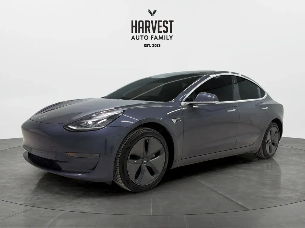 Gray 2019 Tesla Model 3 Mid Range Sedan 4D for sale in Wahoo, NE