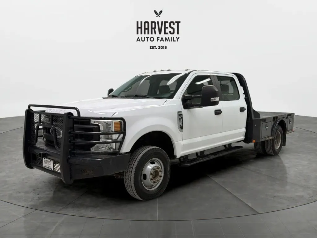 Silver 2020 Ford F350 Super Duty Crew Cab & Chassis XL Cab & Chassis 4D for sale in Wahoo, NE