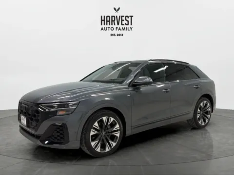 Gray 2025 Audi Q8 55 TFSI Prestige Sport Utility 4D for sale in Wahoo, NE