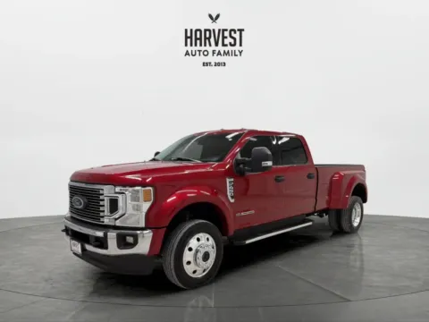 Red 2021 Ford F450 Super Duty Crew Cab XLT Pickup 4D 8 ft for sale in Wahoo, NE