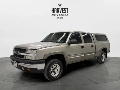 Beige 2003 Chevrolet Silverado 1500 HD Crew Cab LS Pickup 4D 6 1/2 ft for sale in Wahoo, NE