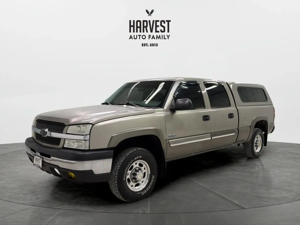 Beige 2003 Chevrolet Silverado 1500 HD Crew Cab LS Pickup 4D 6 1/2 ft for sale in Wahoo, NE