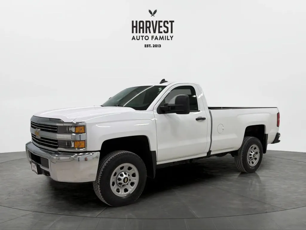 White 2018 Chevrolet Silverado 3500 HD Regular Cab Work Truck Pickup 2D 8 ft for sale in Wahoo, NE