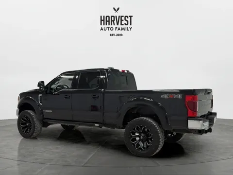 Another view of 2020 Ford F250 Super Duty Crew Cab Lariat Pickup 4D 6 3/4 ft for sale in Wahoo, NE at Harvest Auto Family