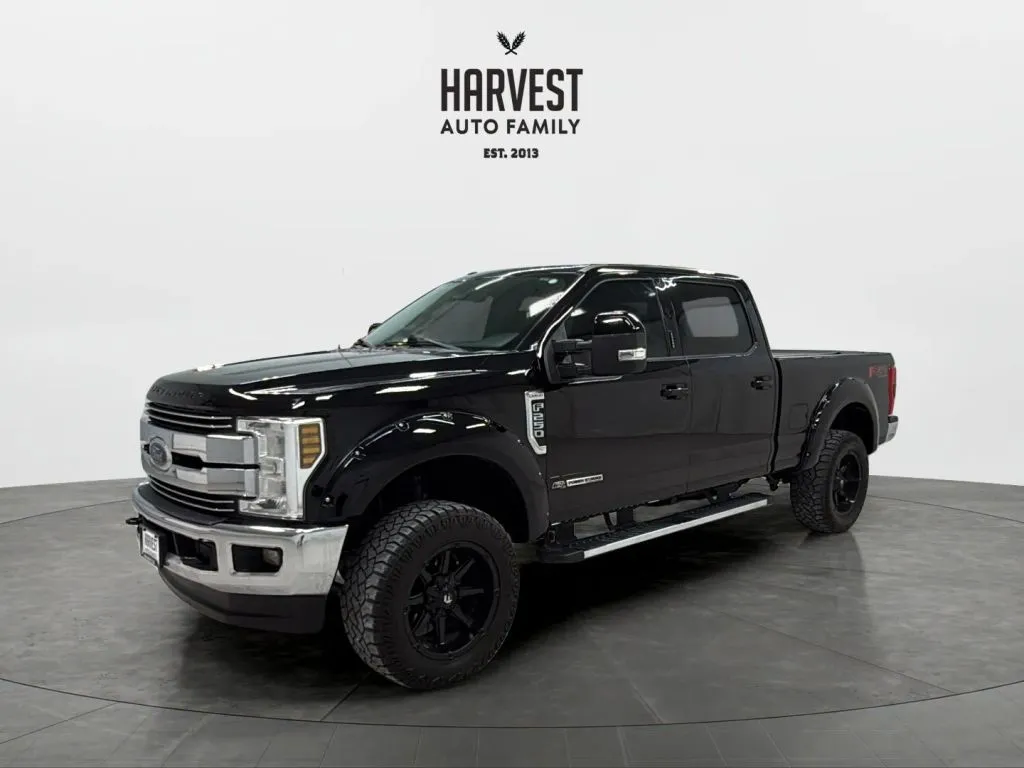 Black 2018 Ford F250 Super Duty Crew Cab Lariat Pickup 4D 6 3/4 ft for sale in Wahoo, NE