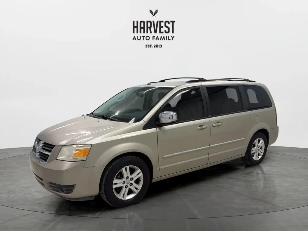 Gold 2008 Dodge Grand Caravan Passenger SXT Minivan 4D for sale in Wahoo, NE