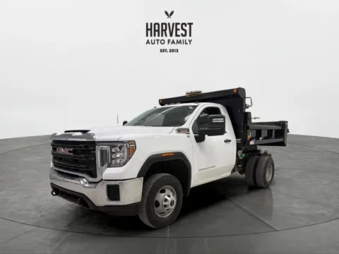 White 2022 GMC Sierra 3500 HD Regular Cab Pro Pickup 2D 8 ft for sale in Wahoo, NE