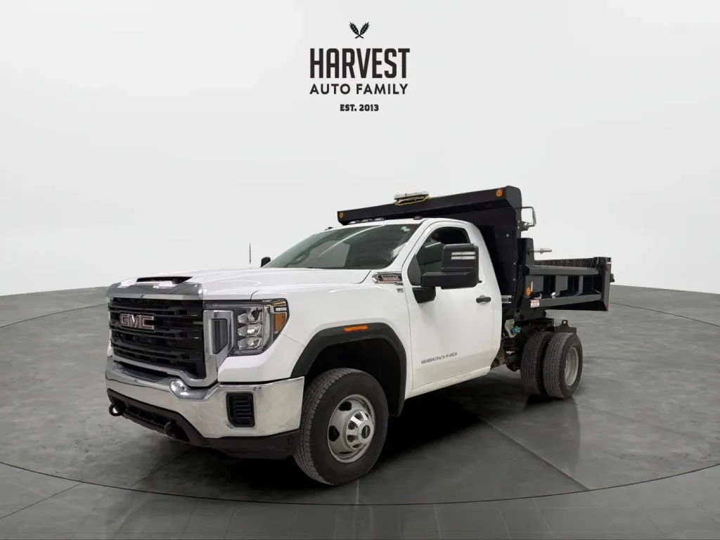 White 2022 GMC Sierra 3500 HD Regular Cab Pro Pickup 2D 8 ft for sale in Wahoo, NE