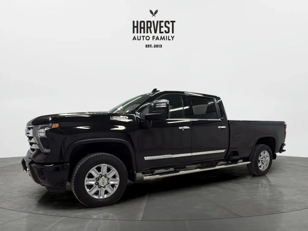 Black 2024 Chevrolet Silverado 2500 HD Crew Cab High Country Pickup 4D 8 ft for sale in Wahoo, NE