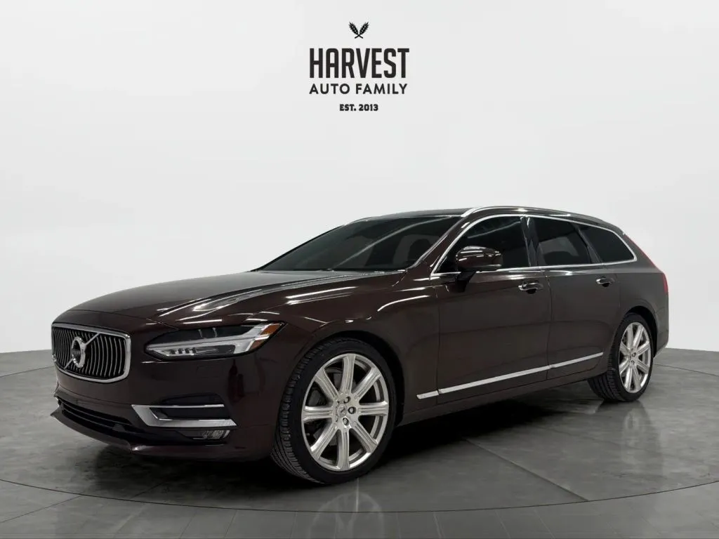 Brown 2018 Volvo V90 T6 Inscription Wagon 4D for sale in Wahoo, NE