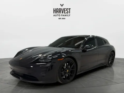 Black 2023 Porsche Taycan Sport Turismo GTS Wagon 4D for sale in Wahoo, NE