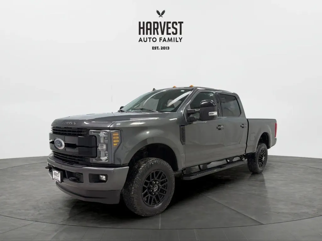 Gray 2019 Ford F250 Super Duty Crew Cab Lariat Pickup 4D 6 3/4 ft for sale in Wahoo, NE