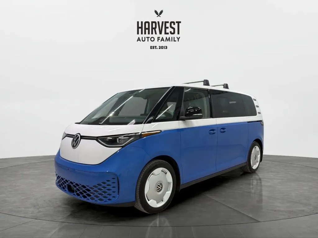 Blue 2025 Volkswagen ID.Buzz 1st Edition 4MOTION Van 4D for sale in Wahoo, NE