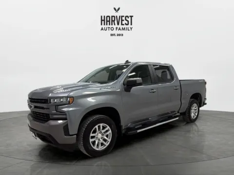 Gray 2021 Chevrolet Silverado 1500 Crew Cab LT Pickup 4D 5 3/4 ft for sale in Wahoo, NE