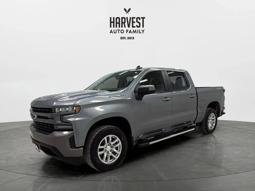 Gray 2021 Chevrolet Silverado 1500 Crew Cab LT Pickup 4D 5 3/4 ft for sale in Wahoo, NE